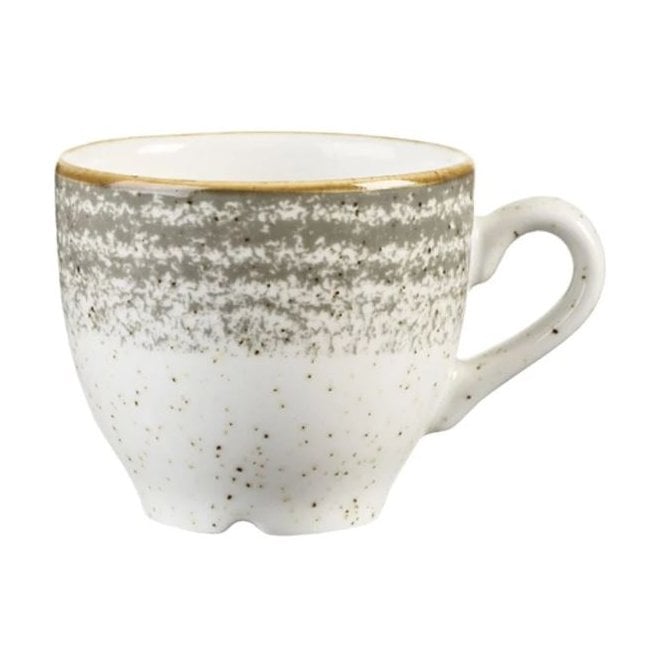 Churchill China Studio Printstone Grey Espresso Cup 3.5oz/ 1 Cl (Box Of 12)