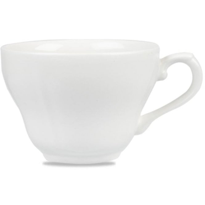 Churchill China White 7oz (19.8cl) Georgian Tea Cup (Box Of 12)