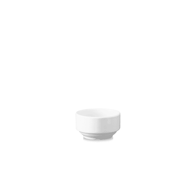 Churchill China White Consomme Bowl 10.5cm 4.25