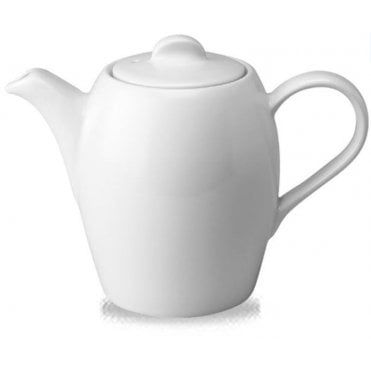 White Holloware Cafe Teapot 34cl 12oz (Box Of 4)