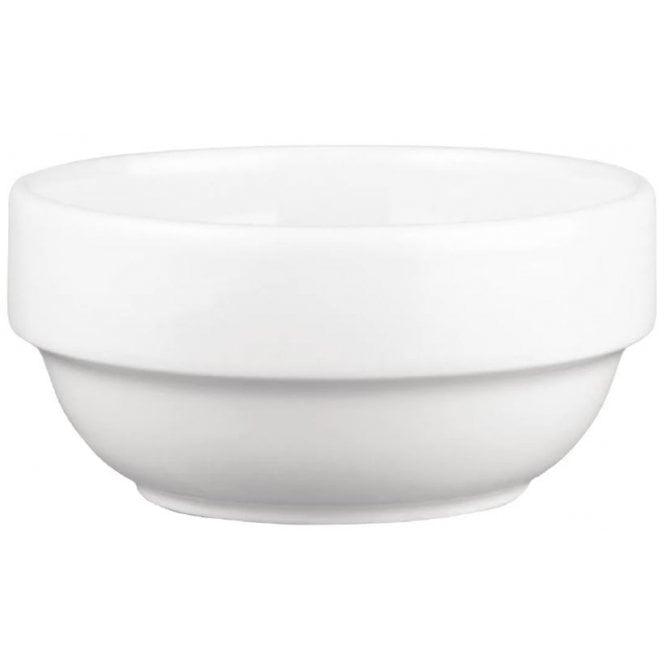 Churchill China White Profile 14oz (40cl) Stacking Bowl (Box Of 12)