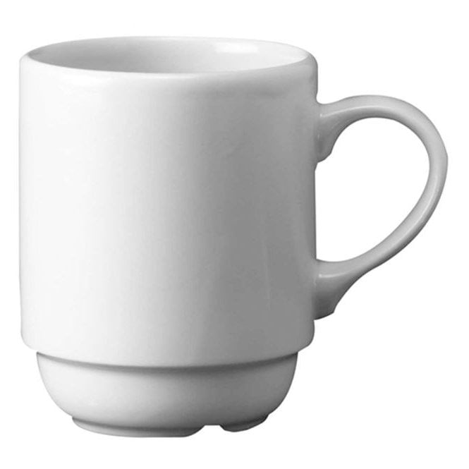 Churchill China White  Stacking Mug 28cl / 10oz (Box Of 24)
