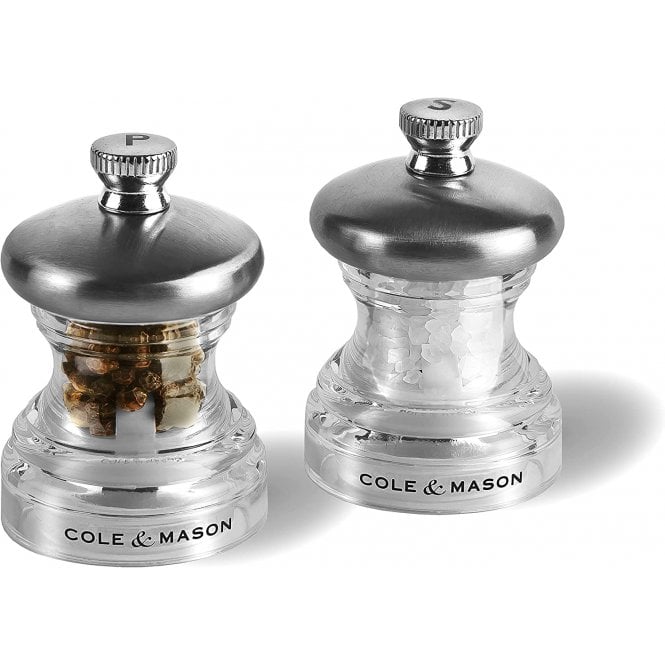 Cole & Mason Button Salt & Pepper Set 6.5cm / 2.5