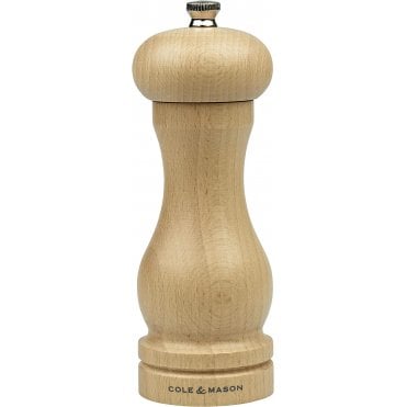 Capstan Beechwood(Light) Pepper Mill 16.5cm / 6.5" (Box of 4)