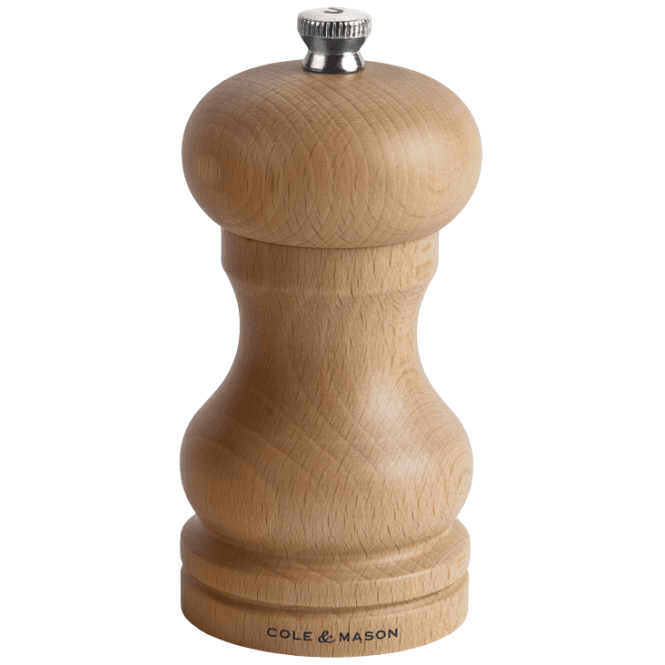 Cole & Mason Capstan Beechwood (Light) Salt Mill 12cm / 4.7