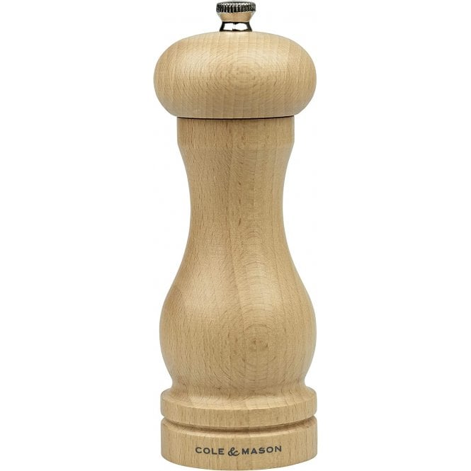 Cole & Mason Capstan Beechwood (Light) Salt Mill 16.5cm / 6.5