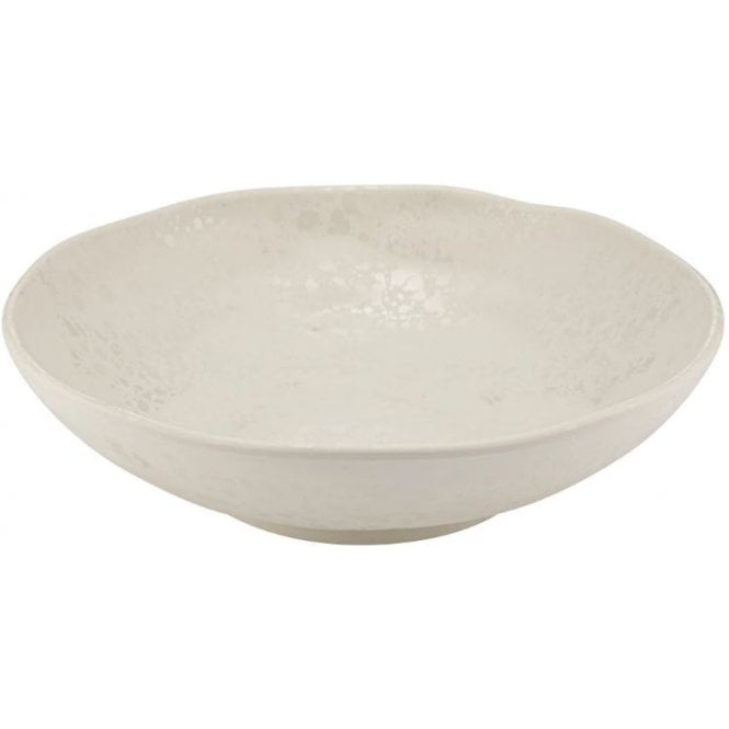 Dalebrook Parchment Mineral Crackle Glaze Melamine Bowl 240x50mm (Box Of 12)
