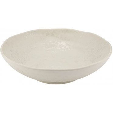 Parchment Mineral Crackle Glaze Melamine Bowl 240x50mm (Box Of 12)