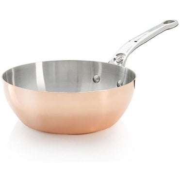 Conical Saute-pan 2mm Thick Cast S/s Handle Induction 20 Cm