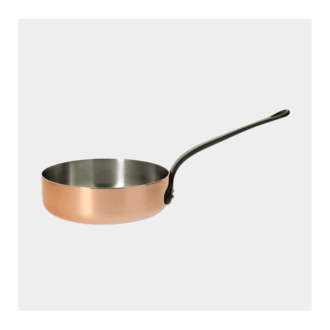 De Buyer Copper Saute-pan  Inocuivre Cast Iron Handle 16 Cm