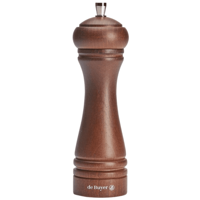 De Buyer Java Pepper Mill Dark Wood 18cm