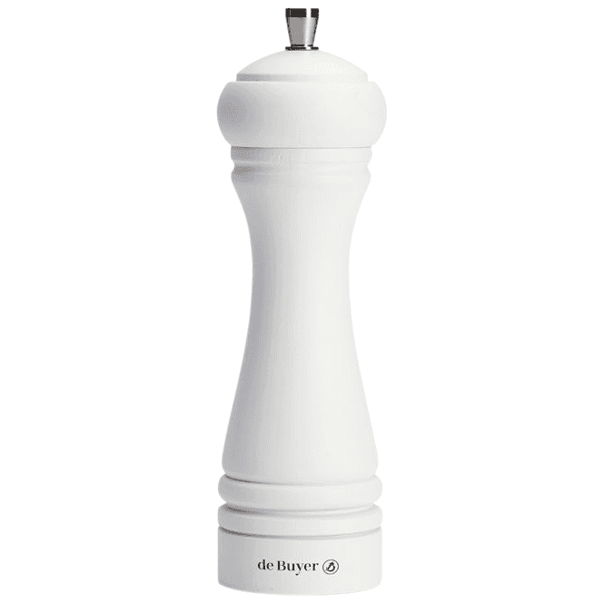 De Buyer Java Pepper Mill Matte White 18cm