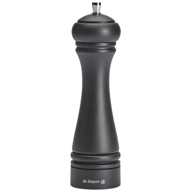De Buyer Java Salt Mill 47 Matte Black 21cm