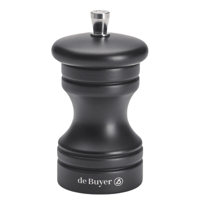De Buyer Paso Pepper Mill Matt Black 10cm