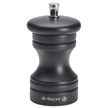 Paso Salt Mill Matt Black 10cm