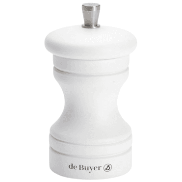 Paso Salt Mill Matt White 10cm