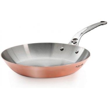 Round Frypan Copper Prima Matera Induction 24 Cm