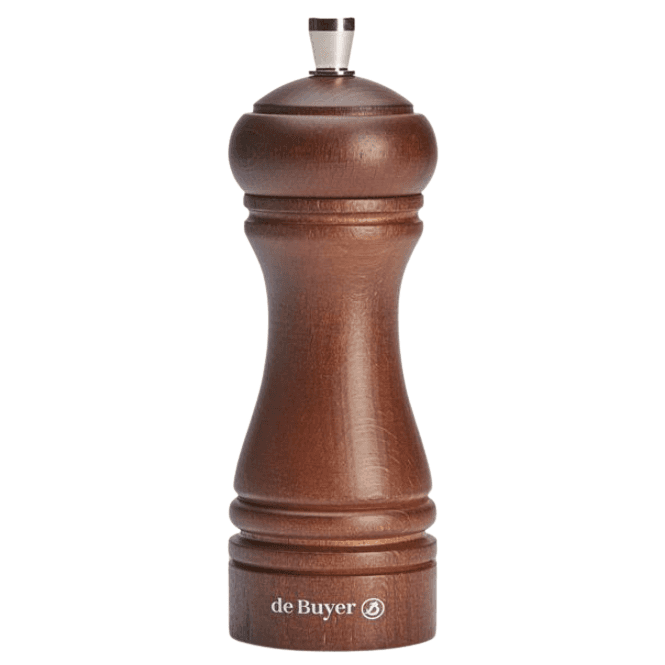De Buyer Salt Mill Dark Wood 14cm Marlux Java (Box Of 6)