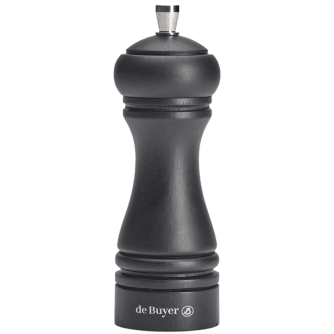 De Buyer Salt Mill Matt Black 14cm Marlux Java (Box Of 6)