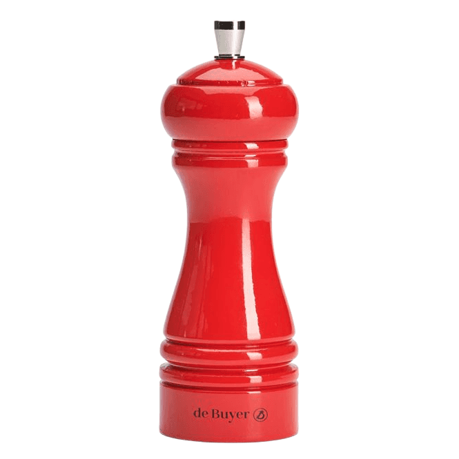 De Buyer Salt Mill Shining Red 14cm Marlux Java (Box Of 6)