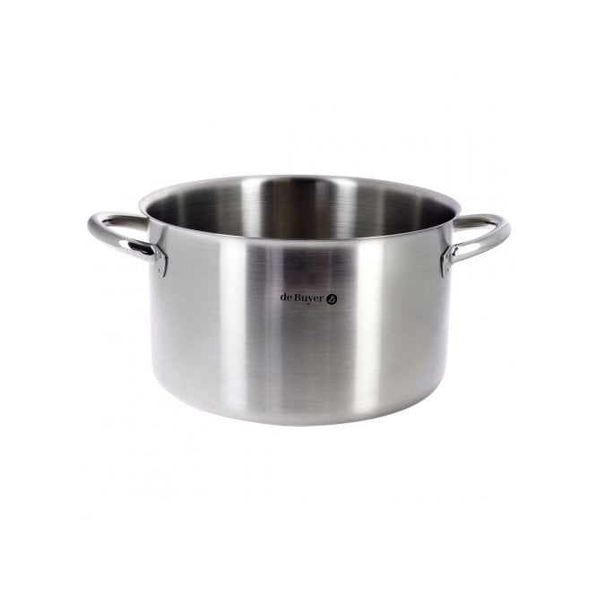De Buyer Stainless Steel High Stew Pan Prim'appety 24cm / 6.6L