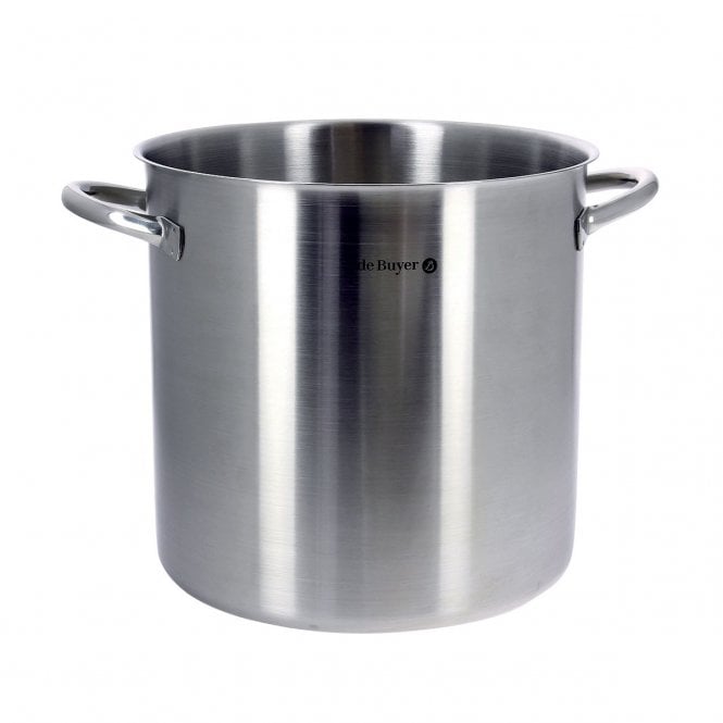 De Buyer Stainless Steel Stock Pot Prim'appety 32cm / 26.0L