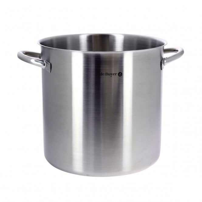 De Buyer Stainless Steel Stock Pot Prim'appety 40cm / 49.0L