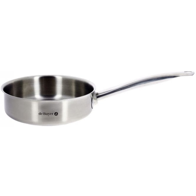 De Buyer Stainless Steel Straight Side Saute Pan Prim'appety 24cm
