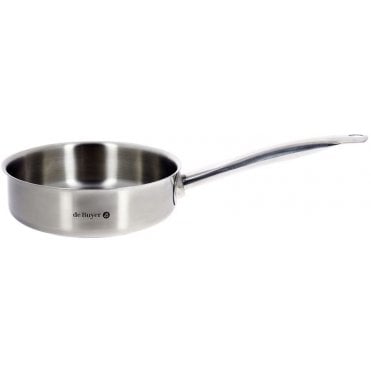Stainless Steel Straight Side Saute Pan Prim'appety 24cm