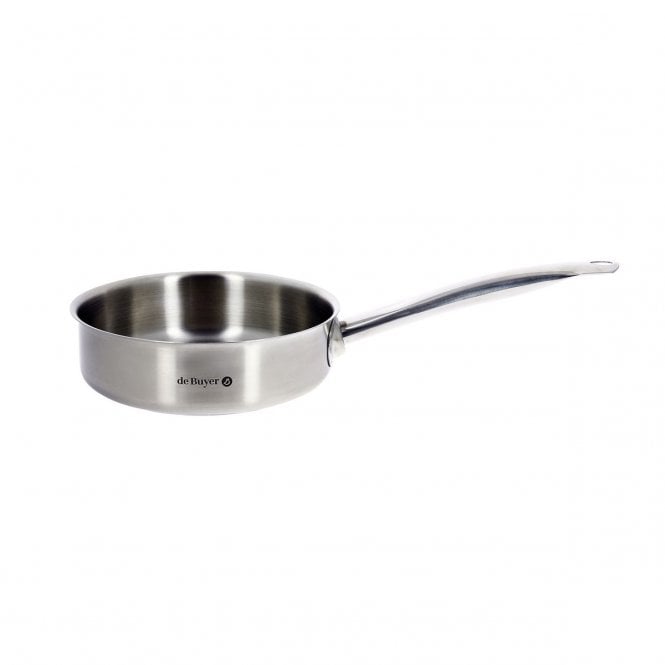 De Buyer Stainless Steel Straight Side Saute Pan Prim'appety 28cm