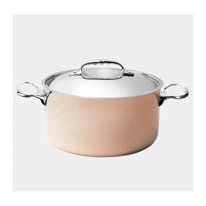 De Buyer Stewpan Copper Prima Matera Induction 28cm