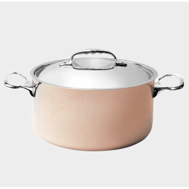 Stewpan Copper Prima Matera Induction 28cm