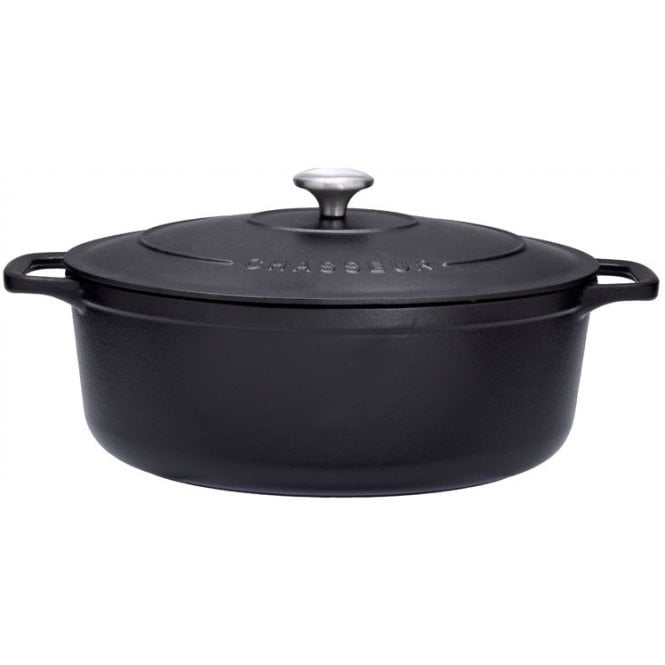 Dexam Oval Cocotte Black 17cm/1.0L