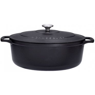 Oval Cocotte Black 17cm/1.0L
