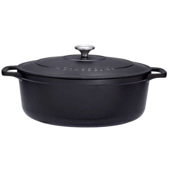 Dexam Oval Cocotte Black 29cm/5.0L