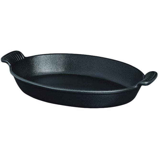 Dexam Oval Dish Black 20cm/0.5L
