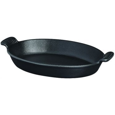 Oval Dish Black 20cm/0.5L