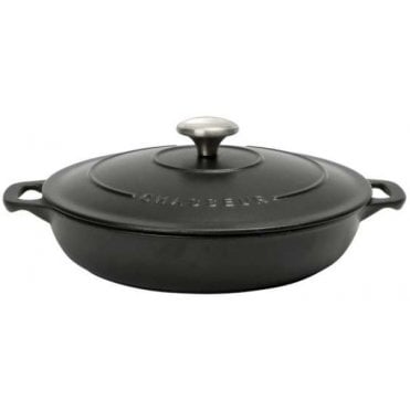 Round Serving Casserole Black 24cm/1.7L