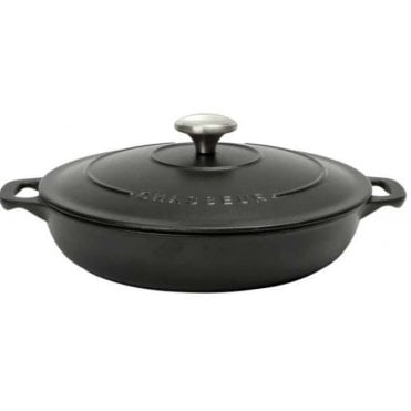 Round Serving Casserole Black 30cm/2.5L