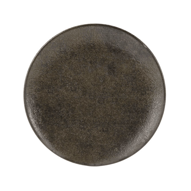 DPS Tableware Ebony Coupe Plate - 17cm/6½