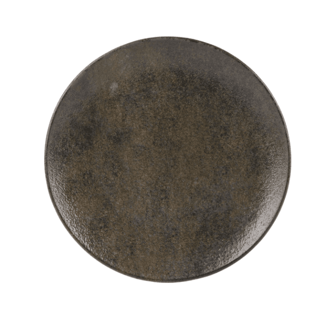 DPS Tableware Ebony Coupe Plate - 23cm / 9