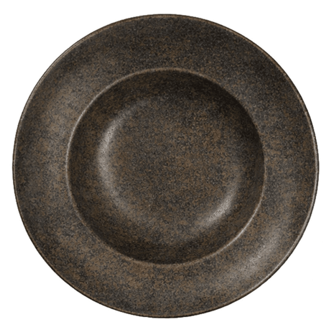 DPS Tableware Ebony Pasta Plate - 25cm / 9.75
