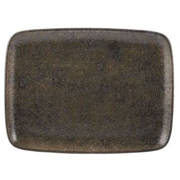 Ebony Rectangular Platter - 27 x 20cm/10 ½" x 7 ¾" (Pack of 6)