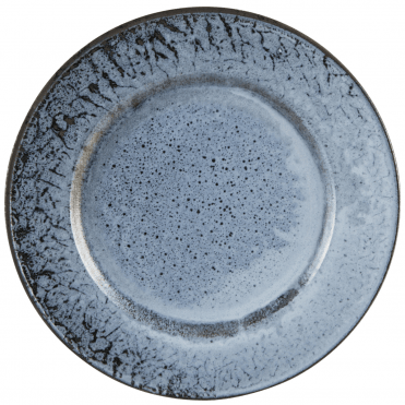 Glacier Rimmed Plate 27cm/10.5" (Box Of 6)