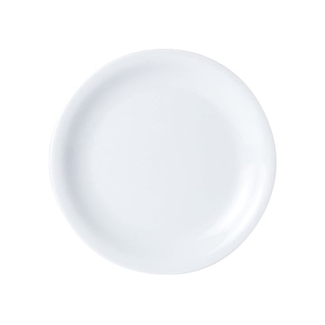 DPS Tableware Narrow Rim Plate Porcelite 22cm/9