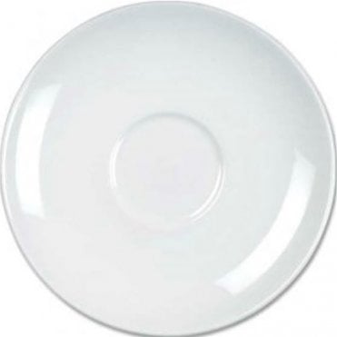Porcelite 12cm/4.5" Roma Style Espresso Saucer (Box Of 6)