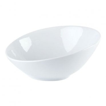 Porcelite Angled Bowl 17cm/7" (Box Of 6)