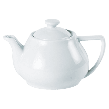 Porcelite Contemporary Spare Lid For 14oz/398ml Tea Pot (Box Of 6)