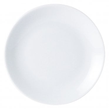 Porcelite Coupe Shaped Plate 30cm/12" (Box Of 6)