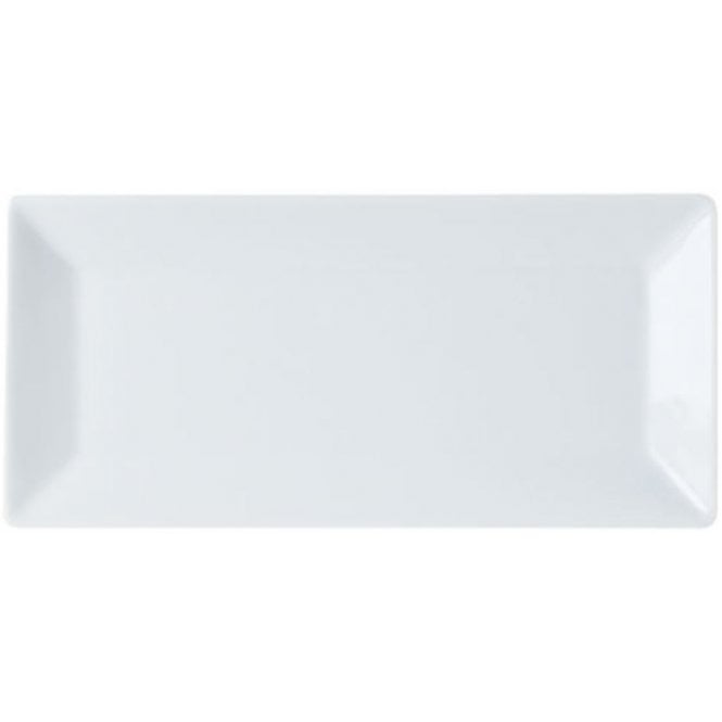 DPS Tableware Porcelite Creations Rectangular Buffet Tray 32x15cm / 12.5x5.75